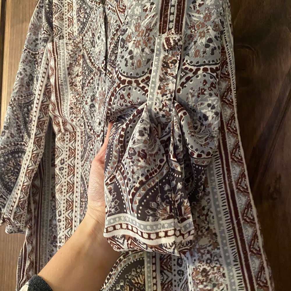 BKE Boutique XL Paisley Top - Picture 3 of 3